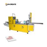 Automatic printing machine with embossed napkin paper napkins