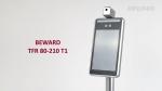 8 Inch 34bit Wiegand RS485 Face Recognition Terminal