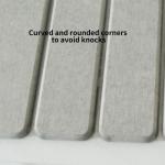 CLASSIC Design Style Diatomite Earth Bath Mat for Quick Drying Bathroom Shower