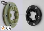Durable Excavator Coupling For Green / Black Color 195*6 Flange CE Certifiion