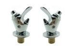 Push Button Drinking Fountain Bubbler Faucet , Public Water Fountain Bubbler