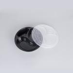 Biodegradable 22*5.5cm 3 Compartment Disposable Lunch Box