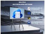 105 Inch Glass Specification 4mm Tempered Glass Digital Whiteboard for Multi