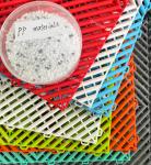 2500Lbs UV Resistant PP Garage Floor Tile With Ribbed Surface Finish