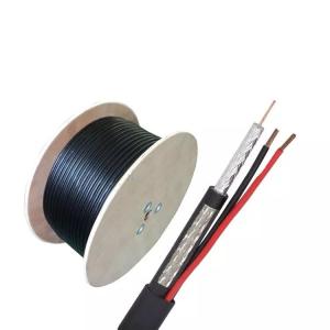 Wholesale HD80+2×0.50 Coaxial cable Copper wire HD80 with power cable for CCTV communication antenna satellite cable from china suppliers