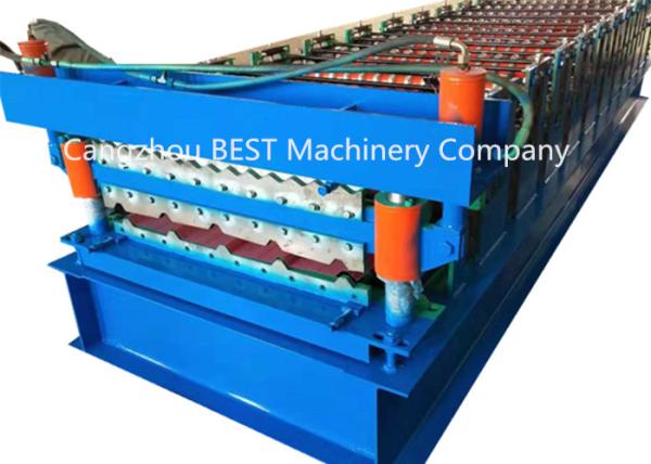 840/850 Double Layer IBR and Corrugated Profile Roof Sheet Roll Forming Machine