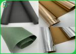 Gold / Silver / Red And Blue Fiber Paper Washable Kraft Paper For Making