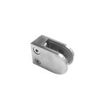 Balustrade Deck Railing Glass Holder Stainless Steel 316 D Shape Flat Base Satin