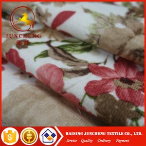 Wholesale Dubai super soft plush velvet upholstery sofa fabric wholesale from china suppliers
