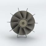 GT1544S GT1544SM turbine wheel shaft for 701698-0003 701729-1 701729-3 701729
