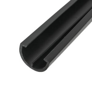Wholesale Black Eco Rigid Plastic Extrusions Hotel Plastic Trim Strip from china suppliers
