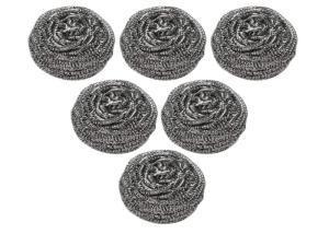 Wholesale Strong Cleaning Stainless Steel Sponge Scrubber 10g For Plate / Removing Rust from china suppliers