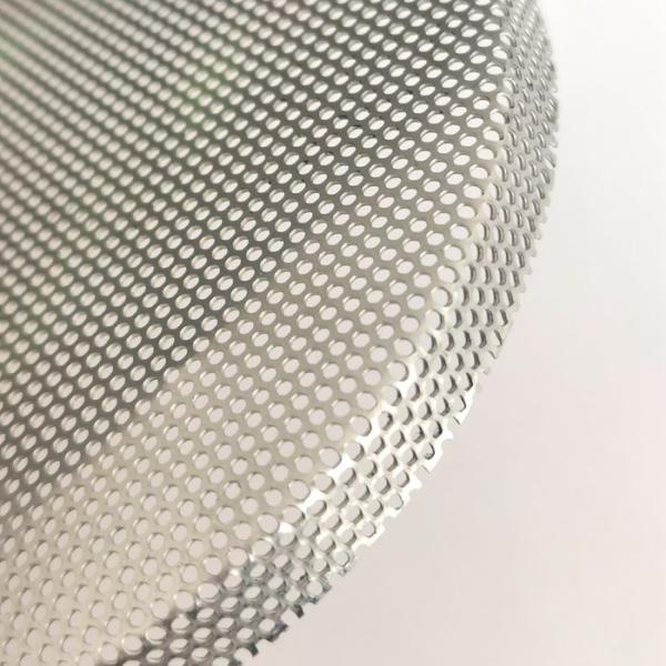 0.1-10mm 1/6 Stainless Steel Speaker Grill Cover Etched Perforated Metal Grille For Radio Parts