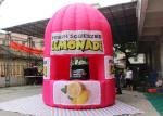 Purple Red Advertising Inflatable Tent 4 M Tall Lemonade Store For Event