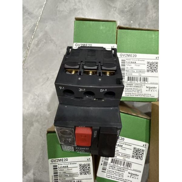 GV2ME20 Schneider Electric TeSys GV2-Circuit breaker-thermal-magnetic - 13...18 A