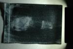 G009 Metalized piastic sheet for lifting a single dust footprint