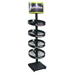 Hot Selling Supermarket Double-side Wine Bottle Display Rack Floor Wine Display