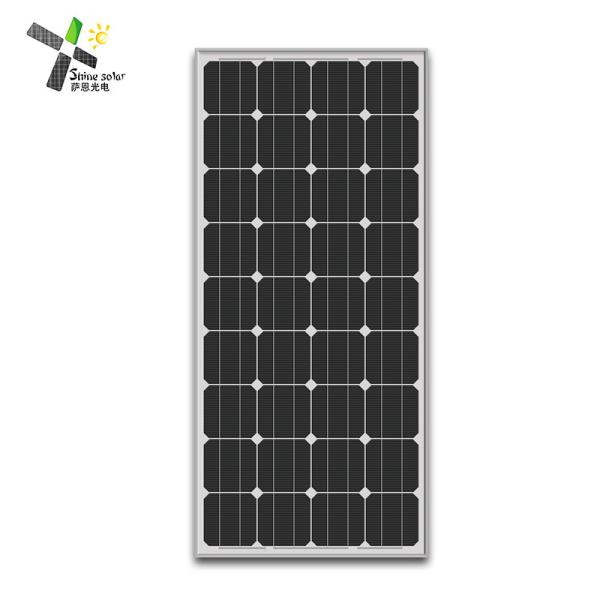 TUV MCS IEC CE APPROVED 12V 100Watt Monocrystalline Solar Panel with 36 Cells In
