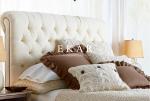 Modern Bedroom Furniture Simple Design Wooden King Size Sleigh Bed