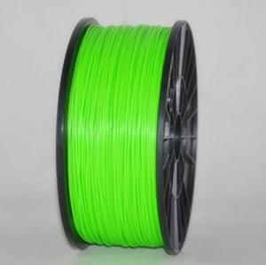 Wholesale 1.26kg /Piece 1.75mm 3D printer PLA filaments, Fluorescein GREEN 3d printing material from china suppliers