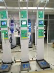 coin operated vending weight body scale ultrasonic height with blood pressure