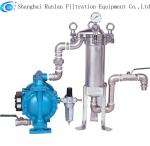 62KG Weight Stainless Steel Bag Filter Housing for Beer in Energy Mining