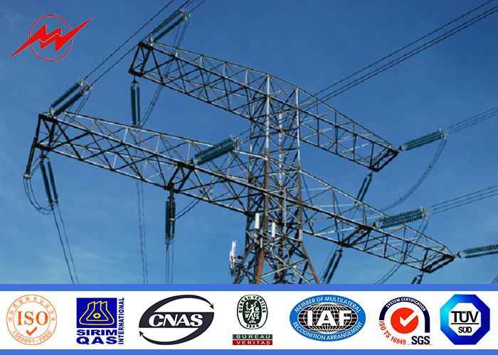 220 Kv Galvanized Steel Pipes Tube Mono Pole Tower 10m-200m Widely Used