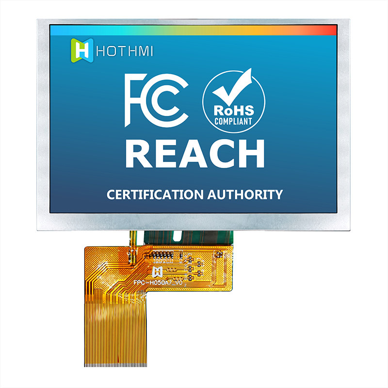 5 Inch High-Brightness TFT LCD | 800x480 IPS Display with ST7262