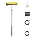 Zhenda Aluminum Tube Solar Panel Rotating Brush With Motor