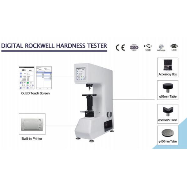 USB Touch Screen Digital Rockwell Hardness Testing Machine With Menu Structure