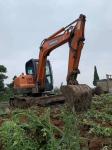 Second hand DX60LC hydraulic crawler excavator, cost-effective