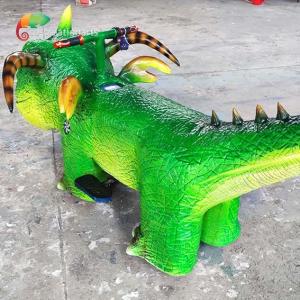 Wholesale Customization Amusement Park Dinosaur Playground Equipment Interactive Electric Car from china suppliers