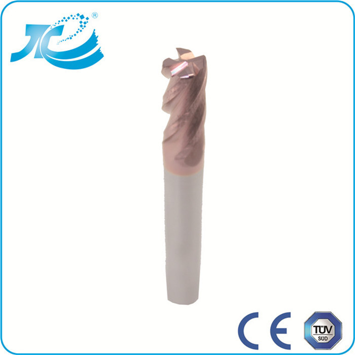 Tungsten Carbide Cutter Corner Radius 4 Flute End Mill Tools for Stainless Steel