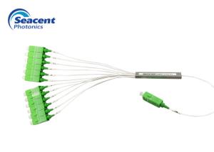 Wholesale 1x12 Steel Tube Fiber Optic Plc Splitter Special Ratio Low Loss from china suppliers