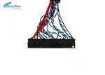 Customized 40pin LVDS Cable Assembly FI-RE 51Pin To Dupont 2.0mm 7/0.127mm