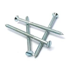 Wholesale Metric Brass Copper Titanium Slotted Countersunk Head Wood Chipboard Screws from china suppliers