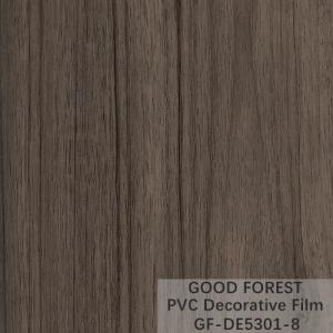 Wholesale Partition PVC Decorative Film 0.25mm - 0.60mm Thickness Dark Grey Color from china suppliers