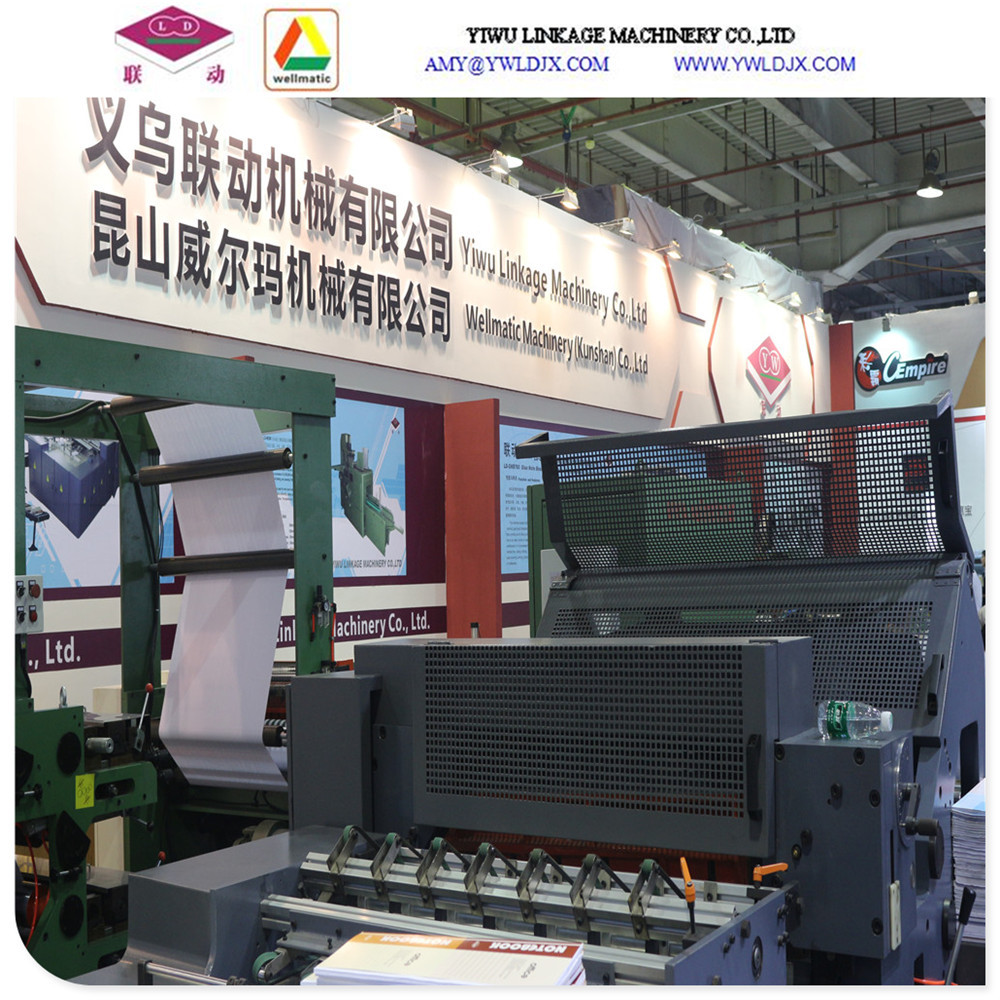 Fully Automatic Exercise Book and Notebook Making Machine Designed for Printing Press