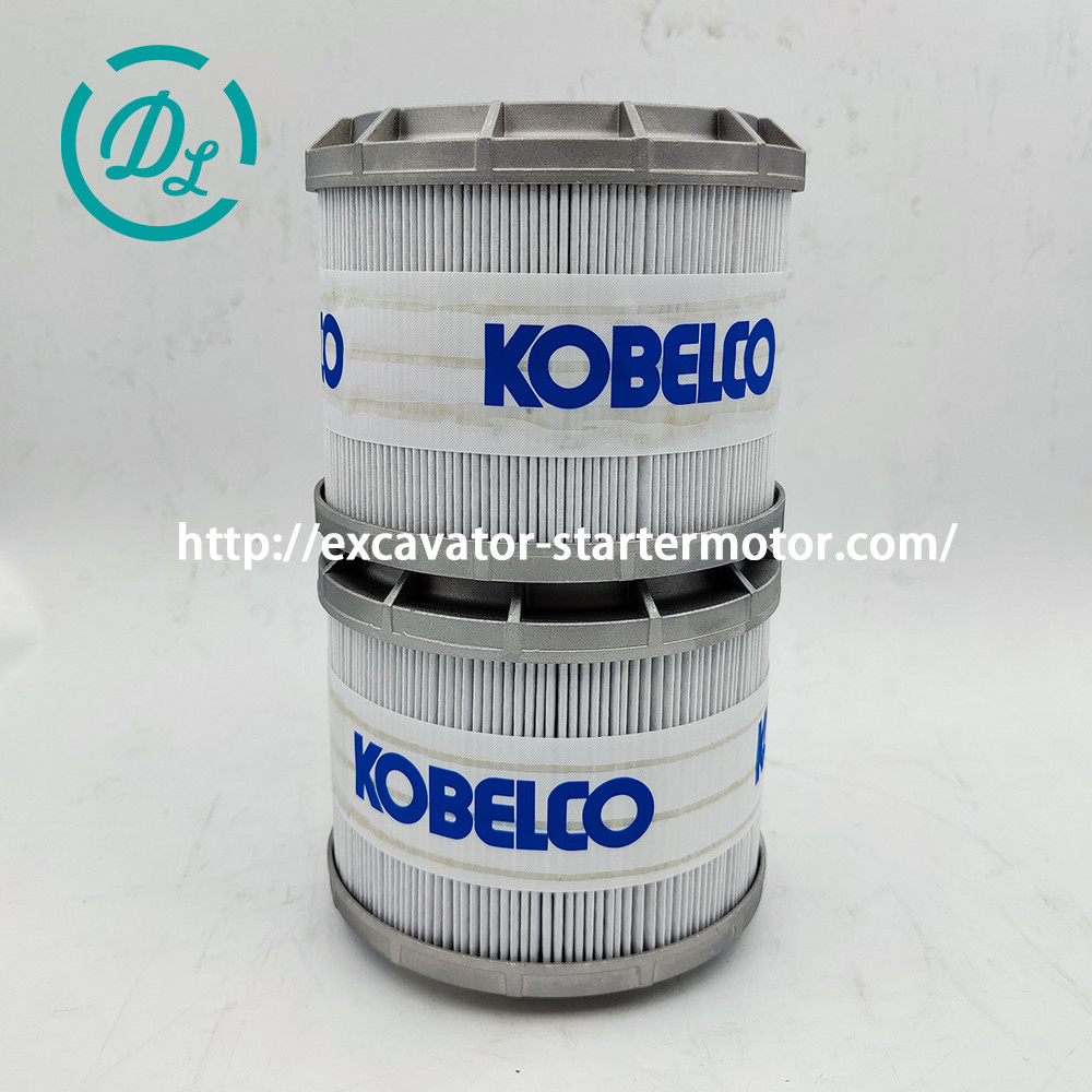 YN52V01016R610 Excavator Hydraulic Filter Fit Kobelco SK200-8