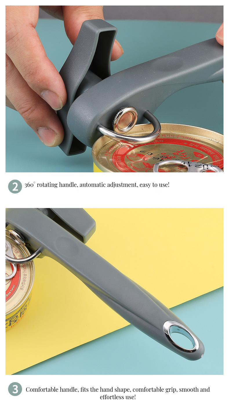 Custom Color Stainless Steel Can Opener for Commercial Buyers Effortless Bottle Opener
