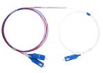 Non Uniform Dwdm Fiber Optical Power FBT 20/80 1×2 Coupler Mini 0.9 SC/UPC