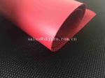 Solution Dyed Red Coating Waterproof Oxford Fabric For Bag And Luggage