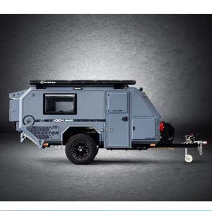 Wholesale Factory Direct Sale Small 1500kg Folding Off-Road Trailers 1000mm Heavy Duty Guide Rail With Tent from china suppliers