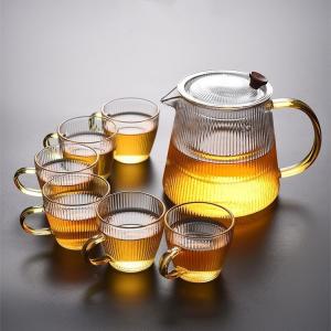 Wholesale Water Pots Kettles Glass Tea Pot 500ml/800ml/1000ml for Elegant and Stylish Drinkware from china suppliers