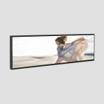 19 Inch Ultra Long Digital Advertising Lcd Stretched Bar Display