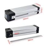 Lithium Silverfish Ebike Battery 36v 48v 52v Electric Bike Battery Pack