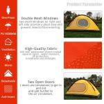 1-2 Person Custom Waterproof Camping Tarps Spring Summer Autumn 3 Season Dome