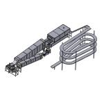 20-45cm pie crust machine Output 800-1000pcs/h