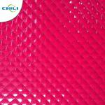 Shoes Garment Quilted Leather Fabric , Cotton Quilting Fabric Smooth Surface