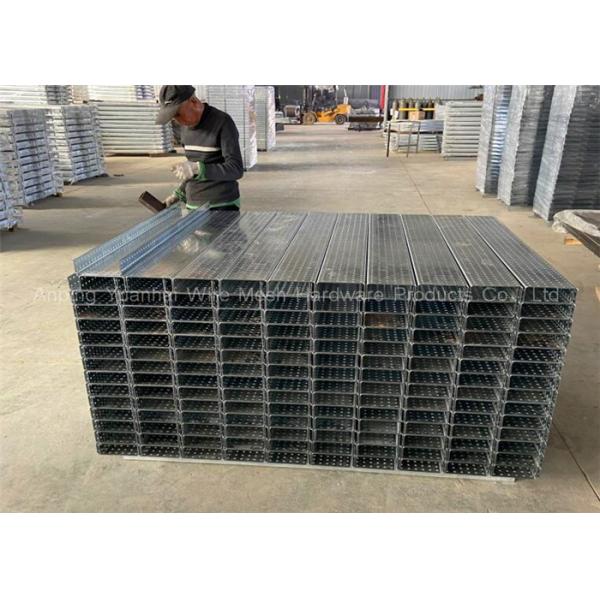 800*203*50mm GI Perforated U Lintel For Window Door Brick Support